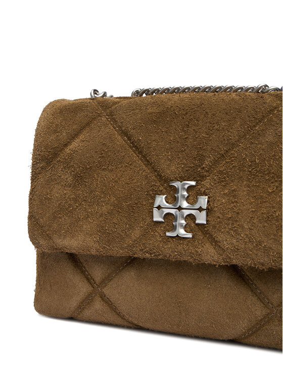Tory Burch Tory Burch Дамска чанта Diamond Quilt 169170 Зелен