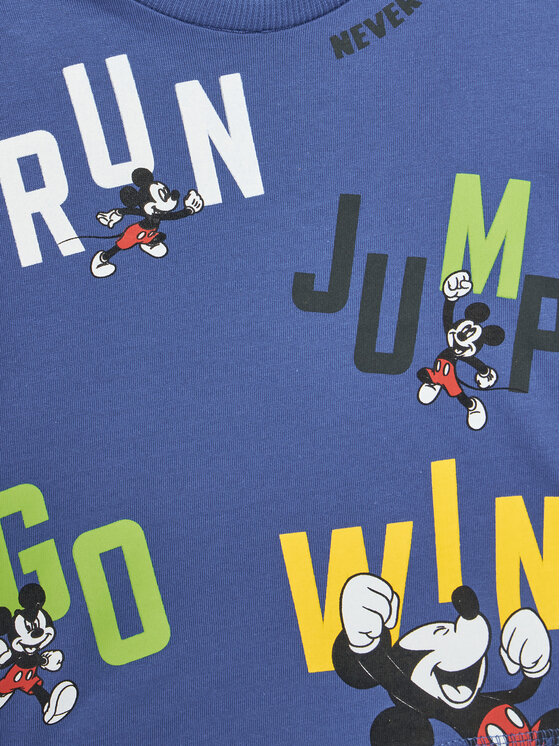 Original Marines Original Marines T-Shirt DFPV0269NM Granatowy Regular Fit