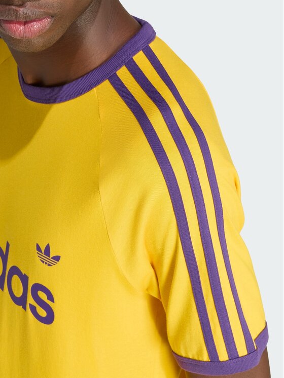 adidas adidas T-Shirt 159358 Żółty Slim Fit