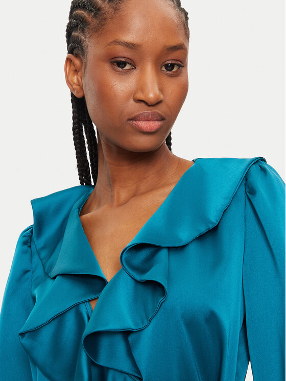 Please Please Coctailkleid A1NKOG1000 Grün Regular Fit