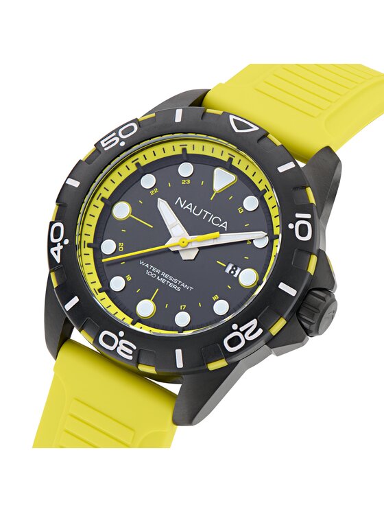 Nautica Nautica Часовник NAPNRS403 Жълт