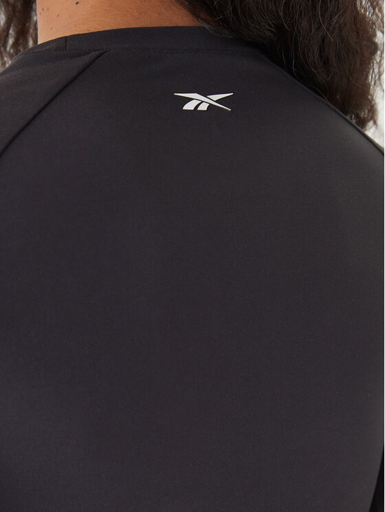 Reebok Reebok Тениска от техническо трико Reebok x Ewa Chodakowska RK25614CCW Черен Slim Fit