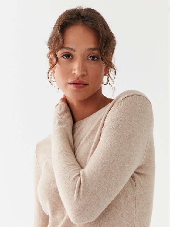 United Colors Of Benetton United Colors Of Benetton Pullover 1002D1K01 Beige Regular Fit