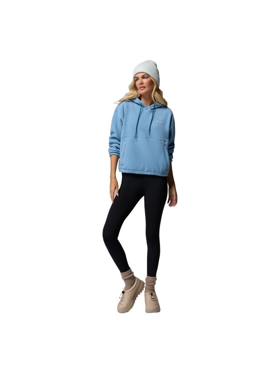 Columbia Columbia Polar Timber Meadow MTR Sherpa Fleece Hoodie 2173461447 Niebieski Regular Fit