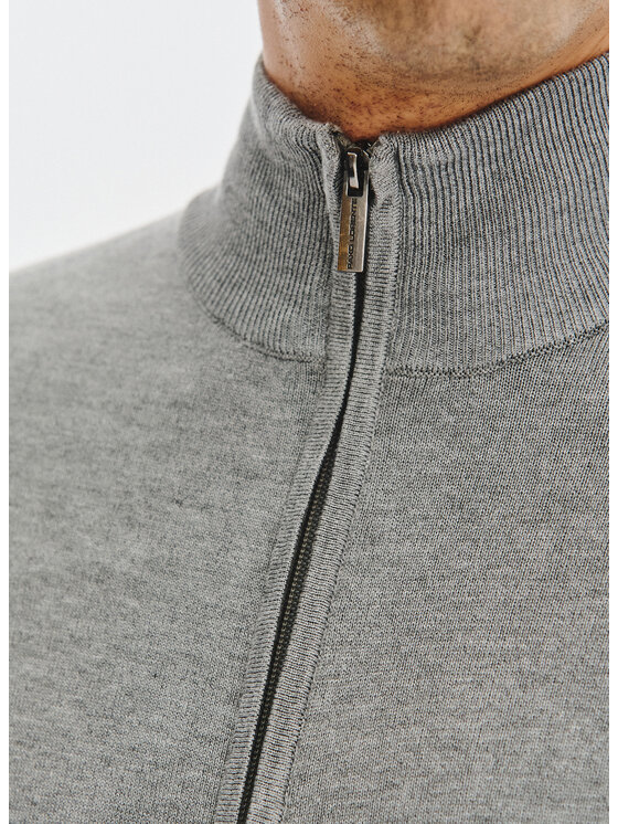 Pako Lorente Pako Lorente Kardigan P25WF-2X-024 Szary Classic Fit