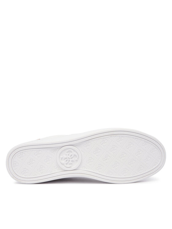Guess Guess Sneakersy FLFBTZ ELE12 Biela