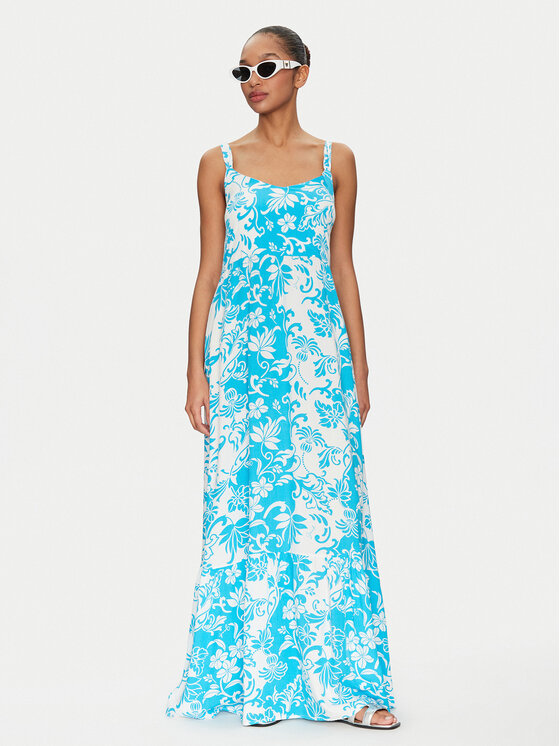 Gaudi Gaudi Sommerkleid 511BD15012 Blau Regular Fit