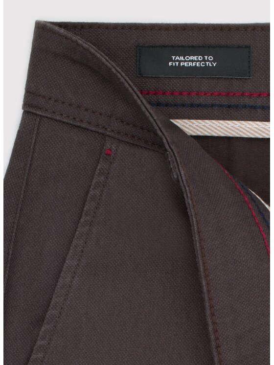 Pako Lorente Pako Lorente Chinosy P25WF-WX-010 Brązowy Regular Fit