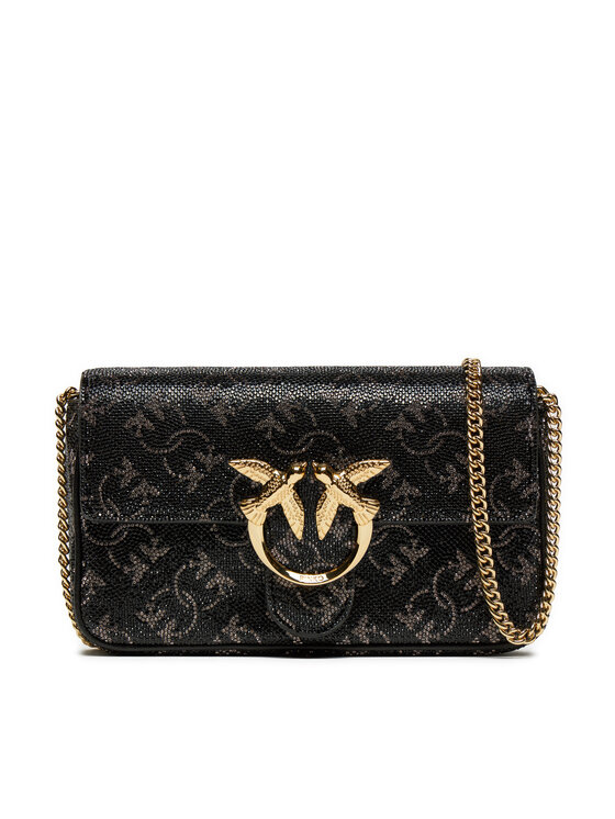 Torebka PINKO, Czarna, Love One Pocket C AI 24-25 PLTT 100061 A20D
