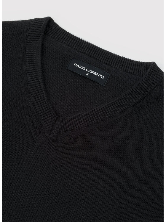 Pako Lorente Pako Lorente Sweter P26SN-2X-003 Czarny Classic Fit