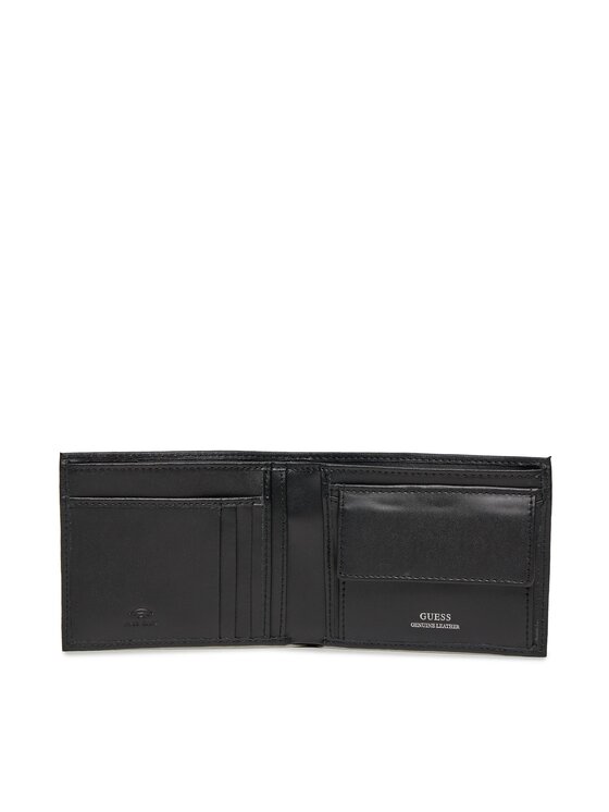 Guess Guess Велике Чоловіче Портмоне SMCSLE LEA20 Чорний