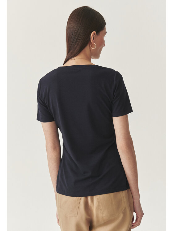 TATUUM TATUUM T-Shirt LISA Granatowy V-Neck Fit