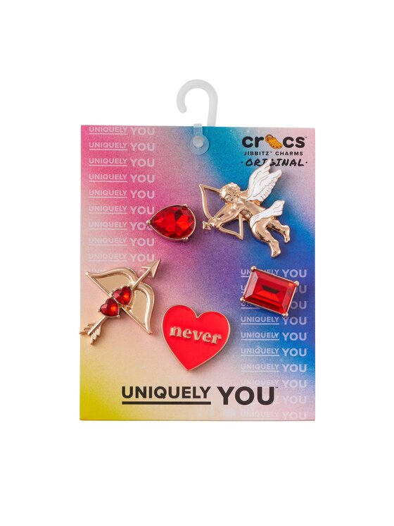 Decorazione per scarpe Elevated Valentines 5 Pack