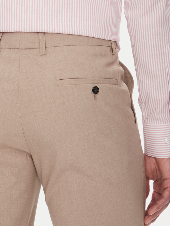 Lindbergh Lindbergh Abito completo 30-61040 Beige Slim Fit