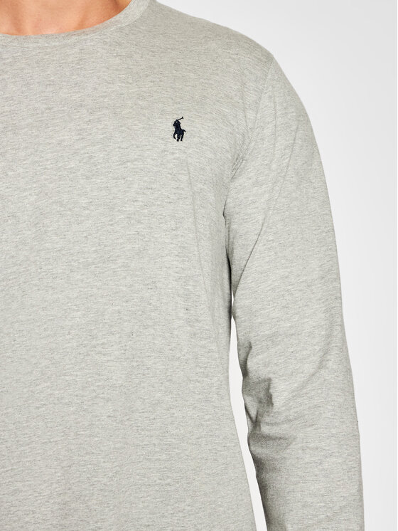 Polo Ralph Lauren Polo Ralph Lauren Majica dugih rukava Sle 714844759003 Siva Regular Fit