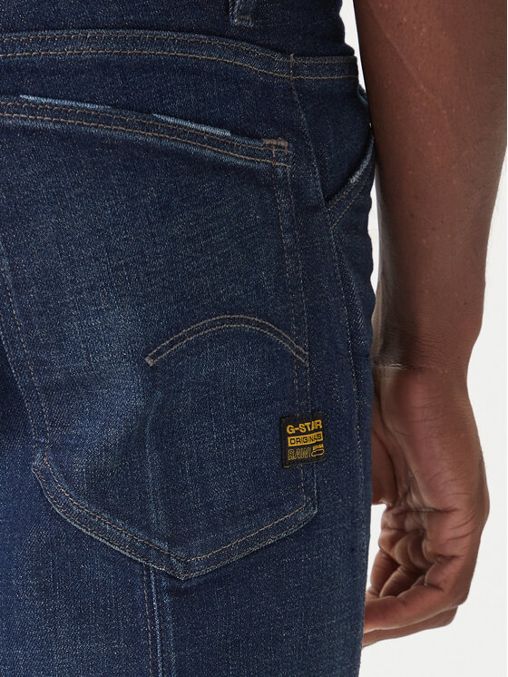 G-Star Raw G-Star Raw Jeansy Kitoh 3D D27395-D441 Granatowy Slim Fit