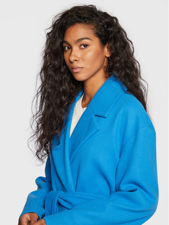 Cappotto di transizione Irmelin 17723 Blu Oversize...