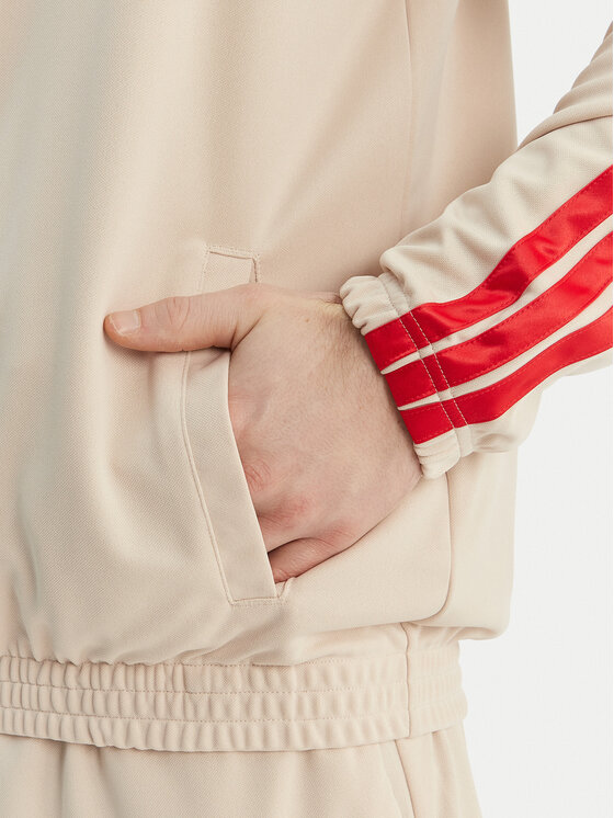 adidas adidas Спортивний костюм Stadium 3-Stripes KB6198 Бежевий Slim Fit