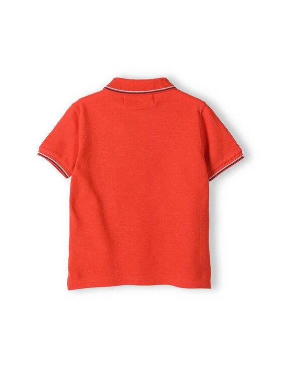 MINOTI MINOTI Polo 13polo 3 Czerwony Regular Fit