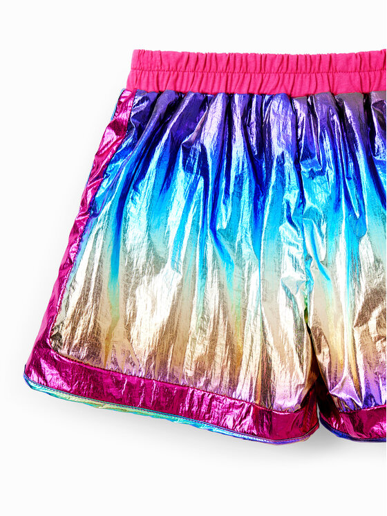 Desigual Desigual Szorty materiałowe 23SGPW02 Kolorowy Regular Fit