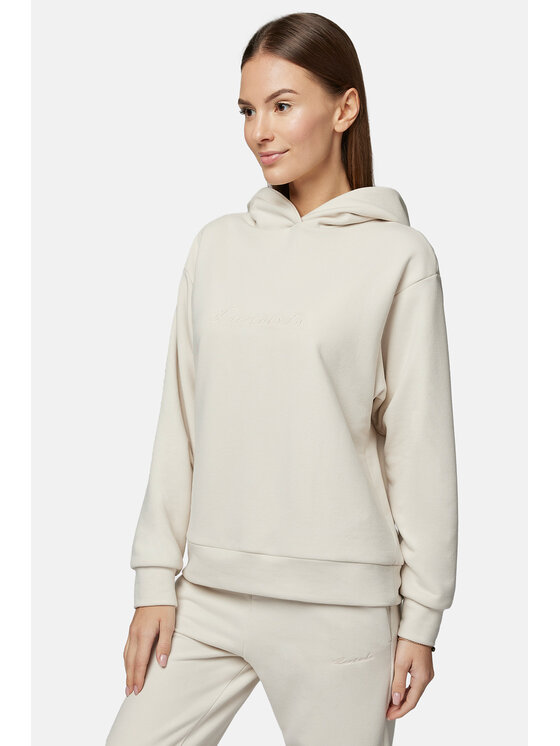 Lancerto Lancerto Bluza Emily BL135123000002 Écru Relaxed Fit