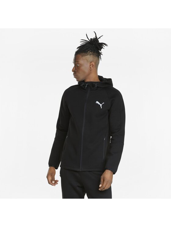 Puma Puma Bluza 589424 Czarny Regular Fit