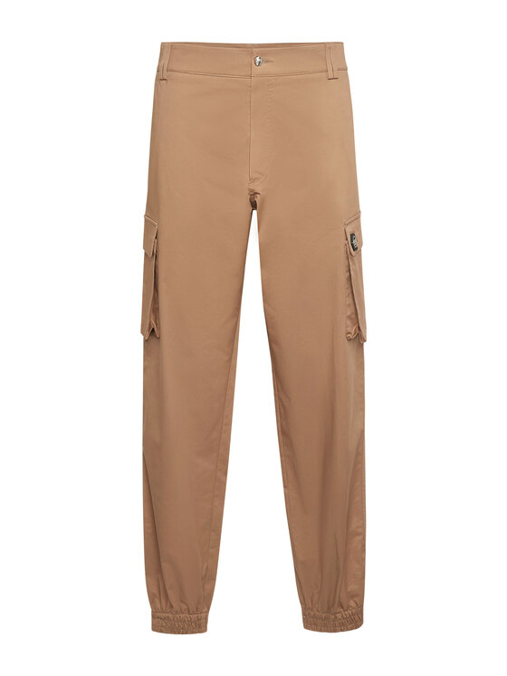 PHILIPP PLEIN PHILIPP PLEIN Spodnie cargo 26125 Beżowy Cargo Fit