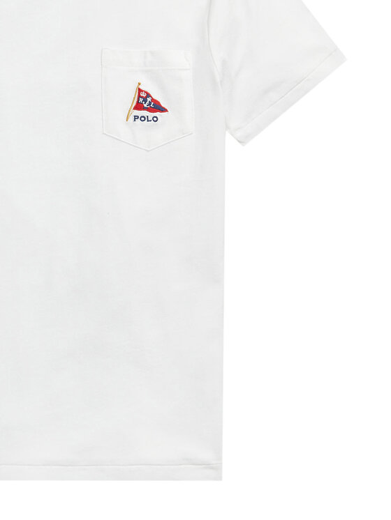 Polo Ralph Lauren Polo Ralph Lauren Tričko 710B21952001 Biela Regular Fit