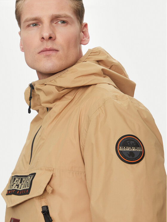 Napapijri Napapijri Anorak jakna Rainforest NP0A4HX6 Bež Regular Fit
