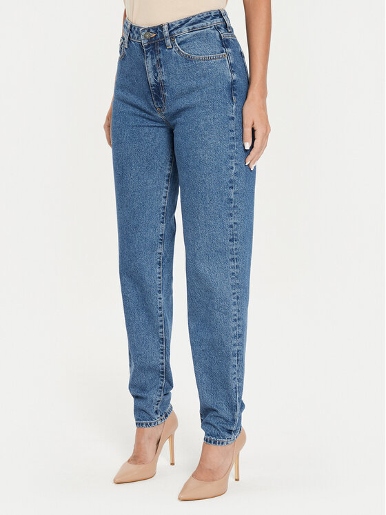 Guess Jeans Guess Jeans Jeansy W4YA0D D5CC3 Modrá Relaxed Fit