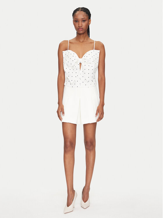 BARDOT BARDOT Marškinėliai Vieda 59755TB Balta Regular Fit