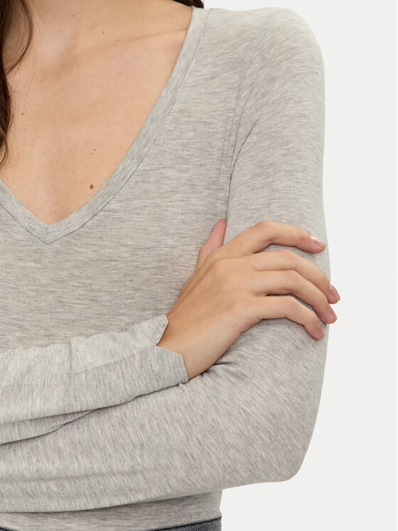 Brave Soul Brave Soul Боді LBS-149JILLGREYM Сірий Regular Fit