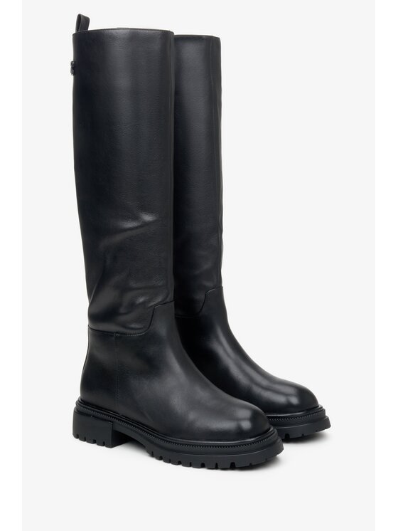 Estro Estro Μπότες ER00114215 Μαύρο