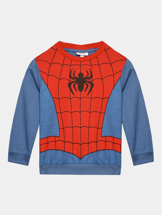 OVS OVS Pijama SPIDER-MAN 1816693 Albastru Regular Fit