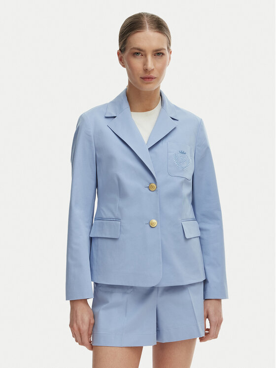 Tommy Hilfiger Tommy Hilfiger Σακάκι WW0WW47179 Μπλε Slim Fit