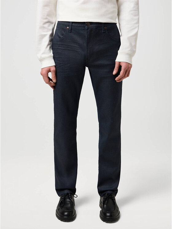 Wrangler Wrangler Pantaloni di tessuto GREENSBORO Blu Straight Fit