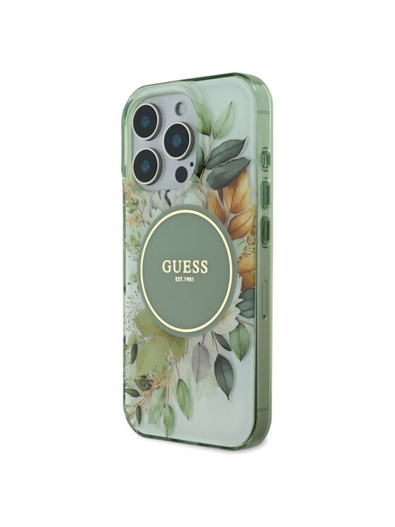 Etui na telefon Guess, Zielone, iPhone 16 Pro Max