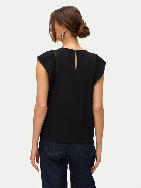Vero Moda Vero Moda Majica Bella 10325248 Crna Standard Fit