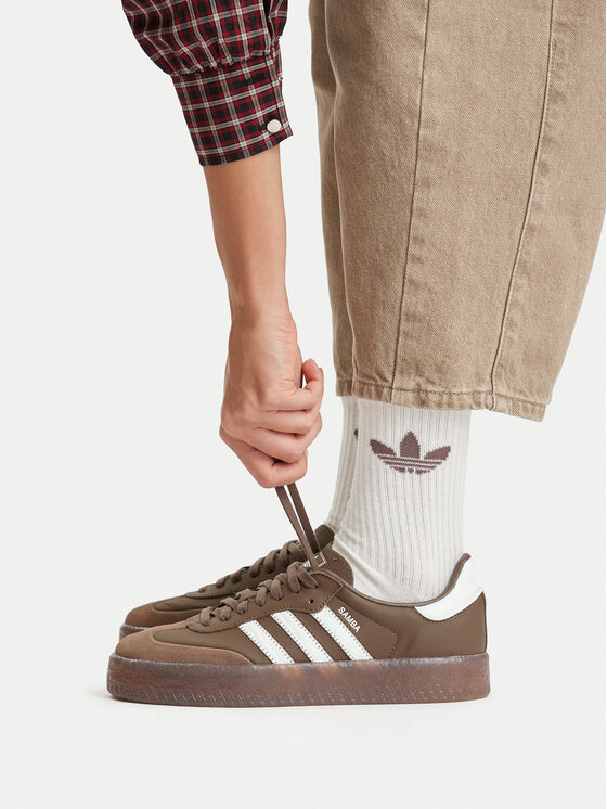 adidas Сникърси Sambae KI2148 Кафяв