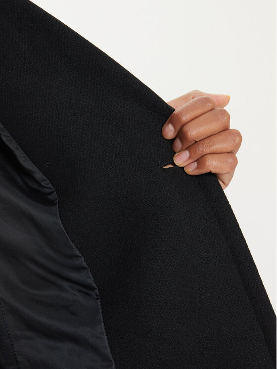 Morgan Morgan Cappotto di transizione 242-GCAB Nero Regular Fit