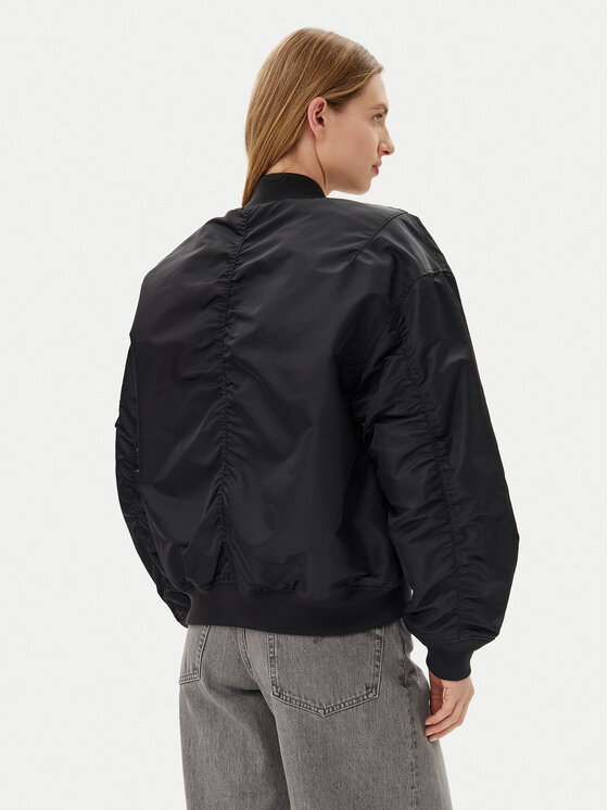 G-Star Raw G-Star Raw Bomber dzseki Macro D25989-C143 Fekete Oversize