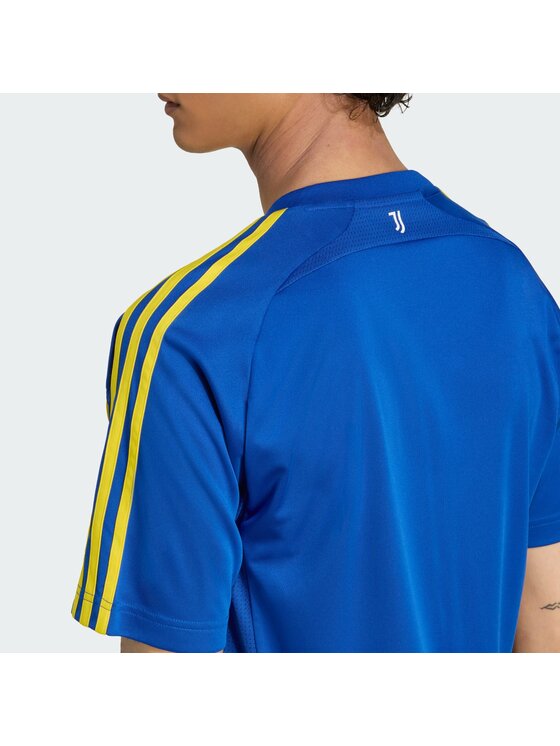 adidas adidas Koszulka techniczna Juventus Błękitny Slim Fit