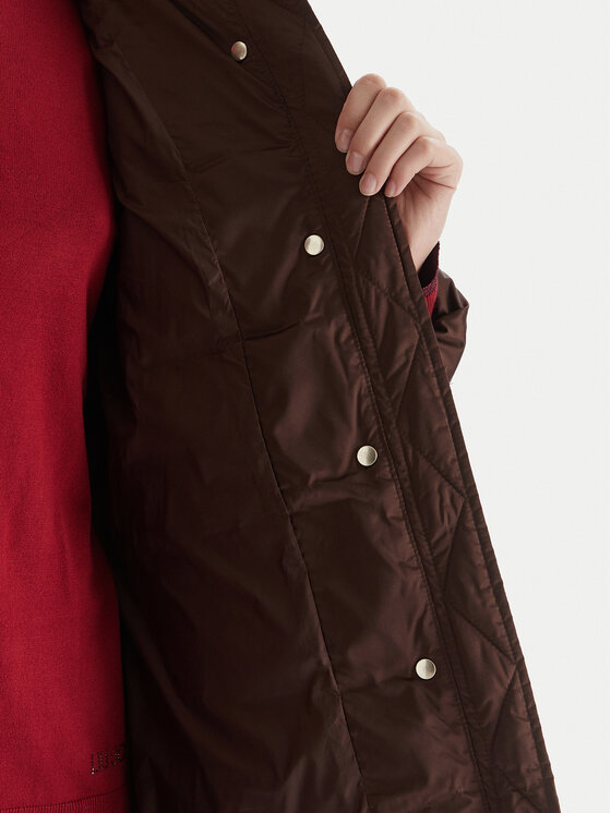 Liu Jo Liu Jo Vatovaná bunda MF5011 T017A Hnedá Regular Fit