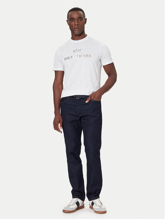 Paul&Shark Paul&Shark T-Shirt 99311007 Weiß Regular Fit