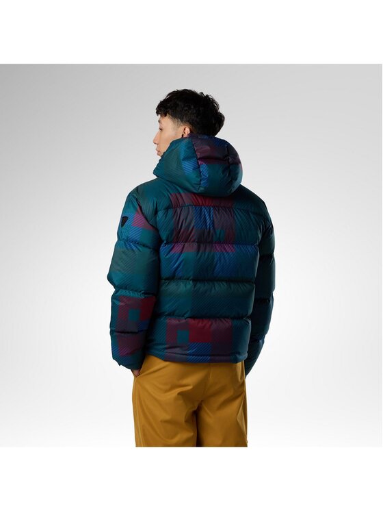 Rossignol Rossignol Kurtka puchowa M Abel Down Hoodie Jacket Turkusowy Regular Fit