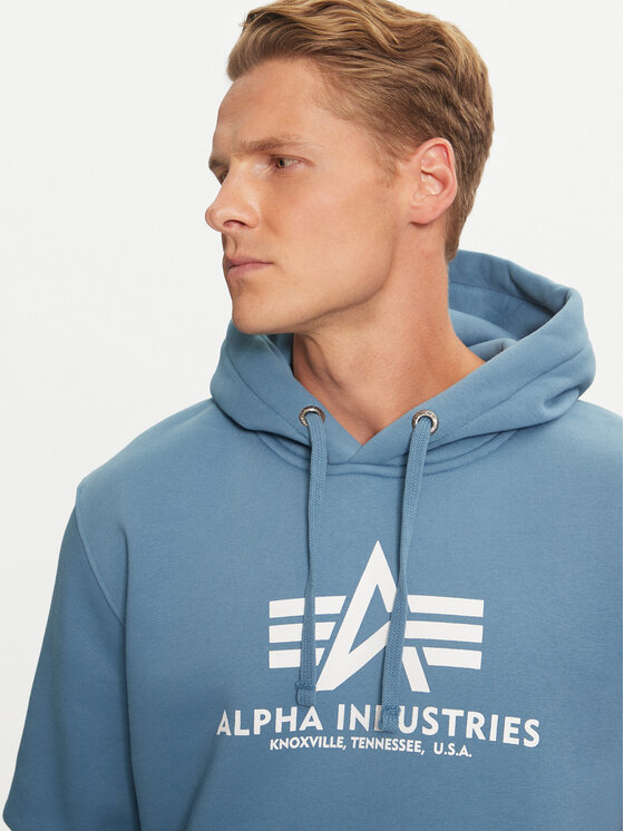 Alpha Industries Alpha Industries Bluza AI.178312-538-L Niebieski Regular Fit