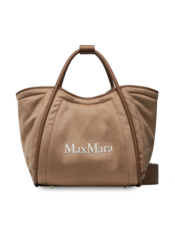 Max Mara Max Mara Borsetta Marinws 45165223600 Marrone