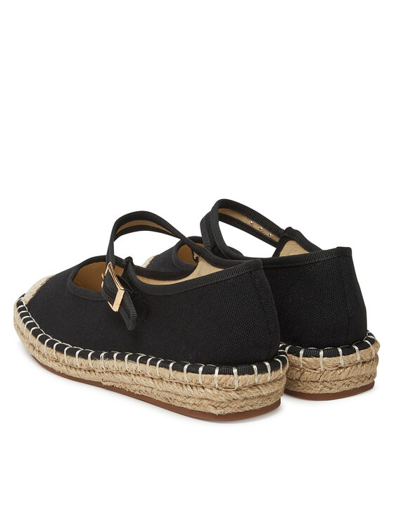 DeeZee DeeZee Espadryle Q88-512-1 Czarny