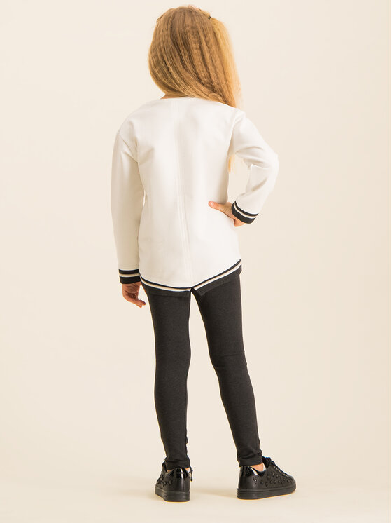 Mayoral Mayoral Komplet bluzka i legginsy 4712 Biały Regular Fit