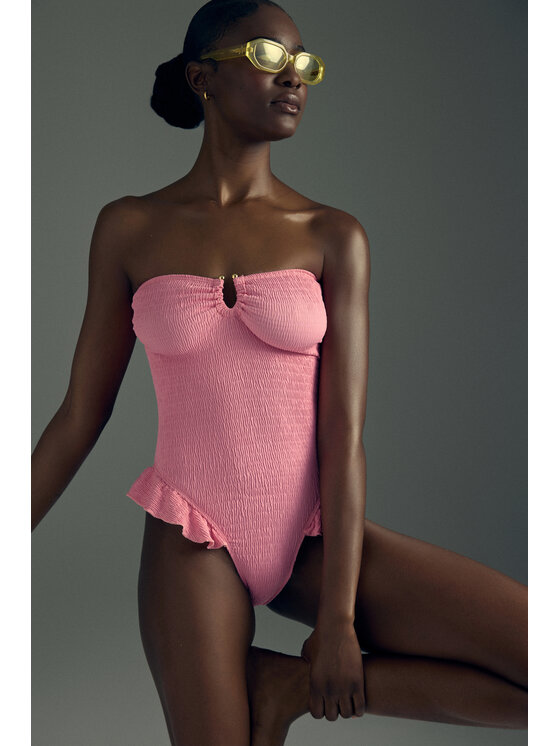 Peach and Beach Peach and Beach Strój kąpielowy KIKI SWIMSUIT Różowy